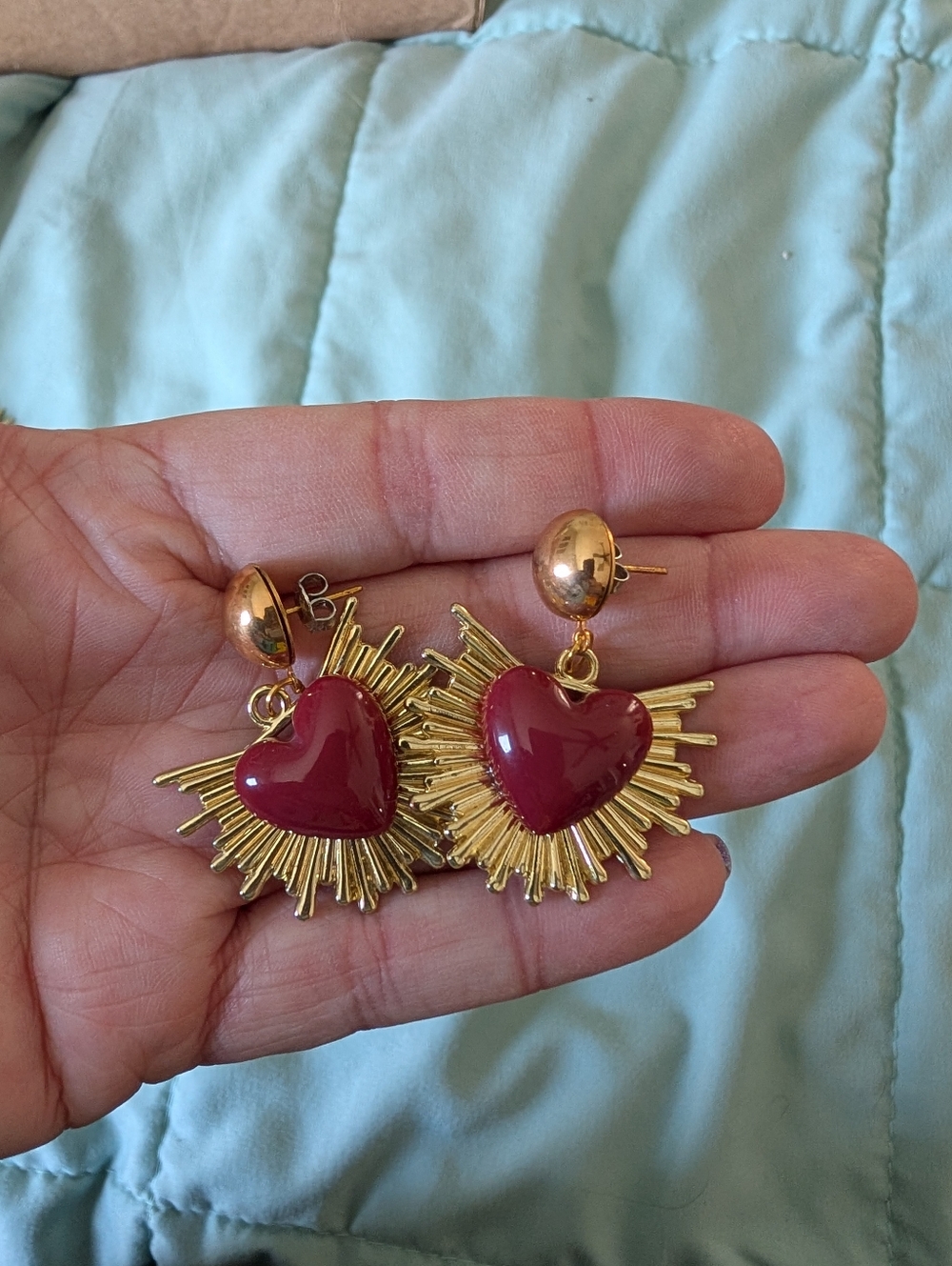 retro pinup stylr earrings pierced